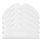Chiffon de vadrouille, 5 pièces, Jetable pour Xiaomi Dreame D9, F9, Mi Robot Vacuum Mop (Mijia 1C), 2 Pro+ (1T)