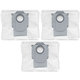 Sac à poussière, 3 pièces pour Xiaomi Roborock S7-series, S8-series, Q5-series, Q7-series, Q8 Max+