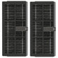 Filtre HEPA, 2 pièces pour Xiaomi Dreame X40 Ultra, L40 Ultra, X30 Ultra, L10s Ultra Gen2, L10s Pro Ultra, Mova E30 Ultra