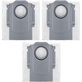 Sac à poussière, 3 pièces pour Xiaomi Roborock Qrevo Curv, Qrevo Edge, S8 MaxV Ultra, S8 Max Ultra, Saros 10, Saros 10R, QV-series