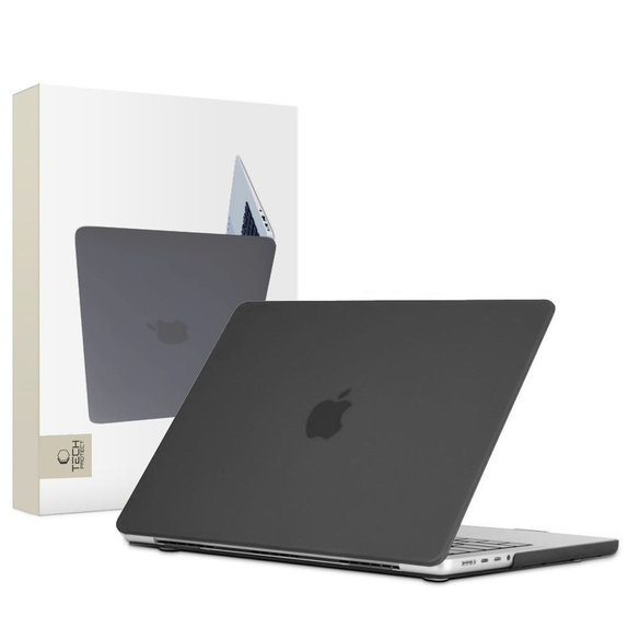 Coque Smartshell pour MacBook Pro 16 M1-M5 / M5 Pro / M5 Pro Max 2021-2026, Matte Black, Tech-Protect