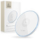 Chargeur sans fil QI15W-C1 15W, blanche, Tech-Protect