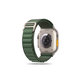 Bracelet Nylon Pro pour Apple Watch 8 / 9 / 10 / 11 / SE / Ultra (44 / 45 / 46 / 49 mm), Military Green, Tech-Protect