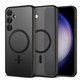 Coque MagMat MagSafe pour Samsung S24, Matte Black, Tech-Protect