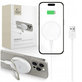 Chargeur sans fil QI15W-A33 Magnetic MagSafe, blanche, Tech-Protect