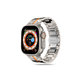 Bracelet Stainless Line pour Apple Watch 8 / 9 / 10 / 11 / SE / Ultra (44 / 45 / 46 / 49 mm), Titanium/Orange, Tech-Protect