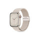 Bracelet Nylonmag pour Apple Watch 8 / 9 / 10 / 11 / SE (40 / 41 / 42 mm), Natural Titanium, Tech-Protect