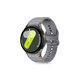 Bracelet Silicone Sport pour Samsung Watch 4 / 5 / 5 Pro / 6 / 7 / FE, Crayon Grey, Tech-Protect