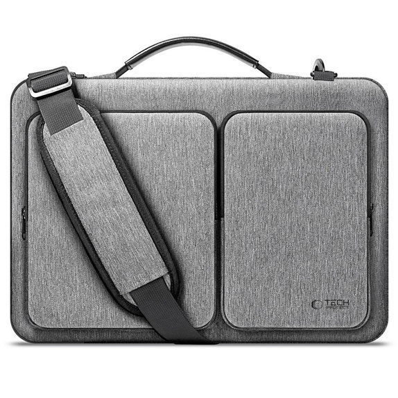 Housse pour ordinateur portable Defender Bag 13-14, Crayon Grey, Tech-Protect