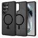 Coque MagMat MagSafe pour Galaxy S25 Ultra, Matte Black, Tech-Protect