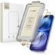 Verre trempé Quick Set+ 2-PACK pour iPhone 15 / 16, noire, Tech-Protect