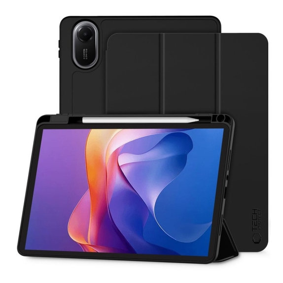 Coque Sc Pen pour Xiaomi Redmi Pad 2 11.0, noire, Tech-Protect