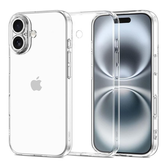 Coque de protection FlexAir pour iPhone 17, číre, Tech-Protect