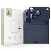 Protection caméra Camfull Fit+ pour iPhone 17 Pro Max, Deep Blue, Tech-Protect
