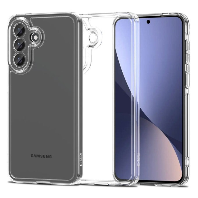 Coque FlexAir Hybrid pour Samsung A57 5G, transparente, Tech-Protect