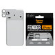 Protection d'objectif Fender pour iPhone 18 Pro Max, Argent, PanzerGlass