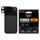 Protection d'objectif Fender pour iPhone 18 Pro, Black Currant Currant, PanzerGlass