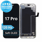 Écran Soft OLED 120Hz pour iPhone 17 Pro, Tactile avec cadre, FixPremium PRO