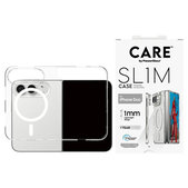 Coque SL1M avec MagSafe pour iPhone Duo, Transparente, PanzerGlass
