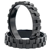 Pneu de roue, 2 pièces pour iRobot Roomba 500, 600, 700, 800, i, j, s-series
