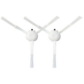 Brosse latérale, 2 pièces, Blanche pour Xiaomi Robot Vacuum X10