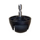 Roue avant, Noir pour Xiaomi Mi Robot Vacuum Mop P, Pro, 2S, Viomi V2 MAX, V2 PRO, V3, SE