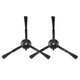 Brosse latérale, 2 pièces, Noir pour Roborock Qrevo MaxV, Pro, Plus, S