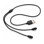 Chargeur magnétique 2PIN 2-en-1 pour lunettes Bluetooth, montres et écouteurs