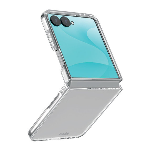 Étui Crystal pour Samsung Galaxy Z Flip8, Transparent, SBS