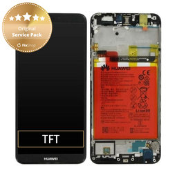 Huawei P Smart FIG-L31 - Écran LCD + Ecran Tactile + Cadre + Batterie (Noir) - 02351SVJ, 02351SVD, 02351SVK