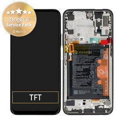 Huawei P Smart Pro - Écran LCD + Écran tactile + Cadre + Batterie (Noir) - 02352YLP