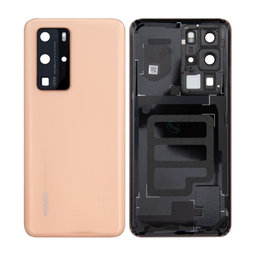 Huawei P40 Pro - Cache batterie (Or blush) - 02353MNB