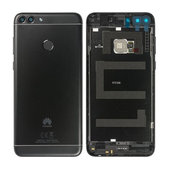 Huawei P Smart FIG-L31 - Coque Arrière de Batterie + Capteur d’Empreintes Digitales (Black) - 02352NCC, 02351TEF Genuine Service Pack