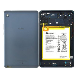 Huawei MatePad T8 - Cache batterie + batterie (Deepsea Blue) - 02353QJF Genuine Service Pack