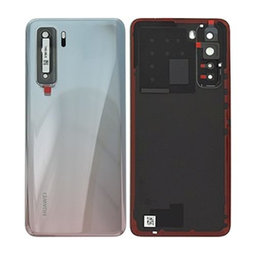 Huawei P40 Lite 5G - Cache batterie (Argent sidéral) - 02353SMV Genuine Service Pack