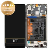 Huawei P30 Lite (2020) - Écran LCD + Ecran Tactile + Cadre + Batterie (Noir Minuit) - 02353FPX 02353DQU
