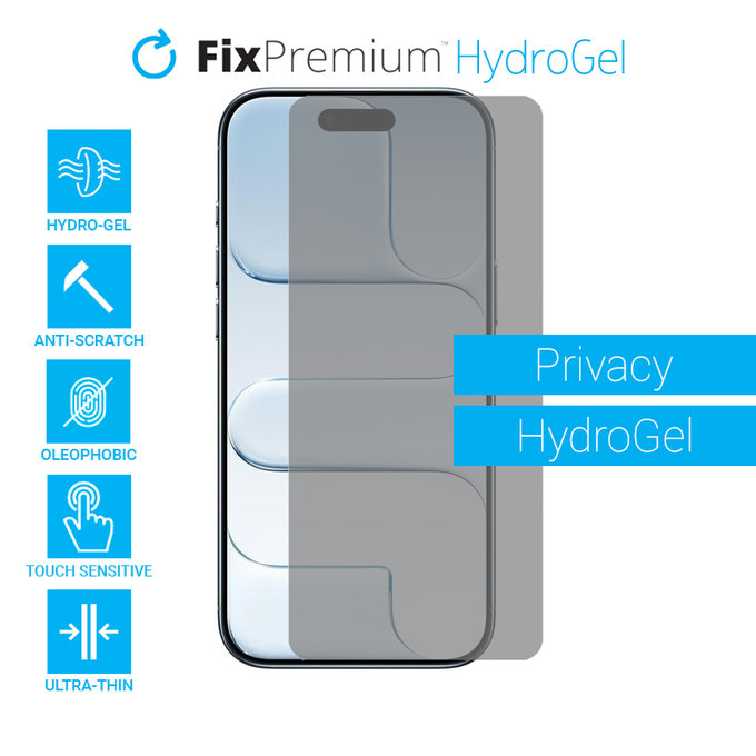 FixPremium - Privacy Screen Protector pour Apple iPhone 17 Air