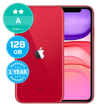 Apple iPhone 11 Red 128GB A Refurbished