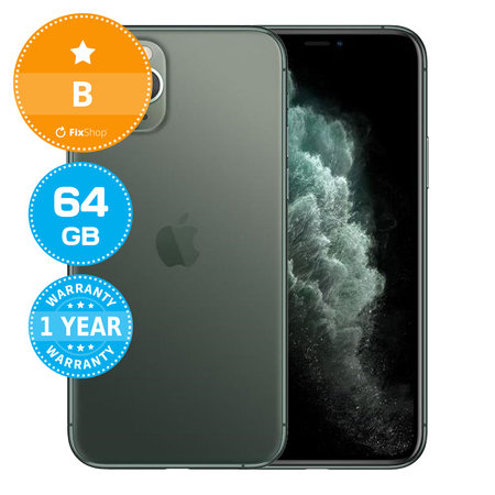 Apple iPhone 11 Pro Midnight Green 64GB B Reconditionné