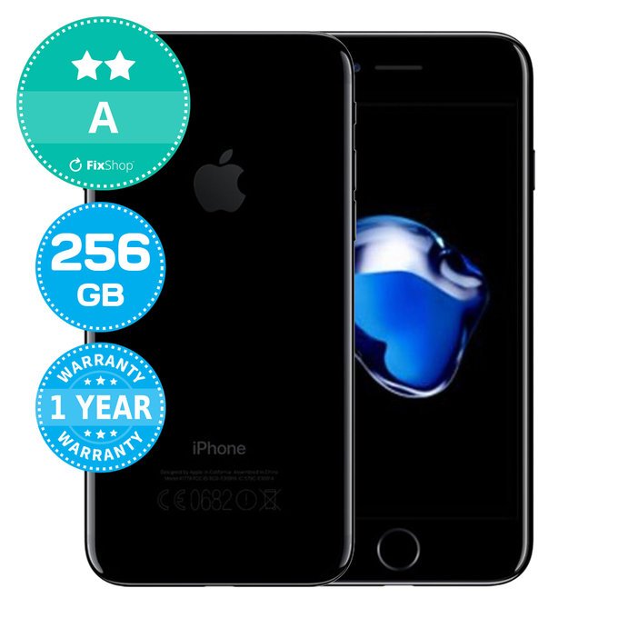 Apple iPhone 7 Jet Black 256GB A Reconditionné