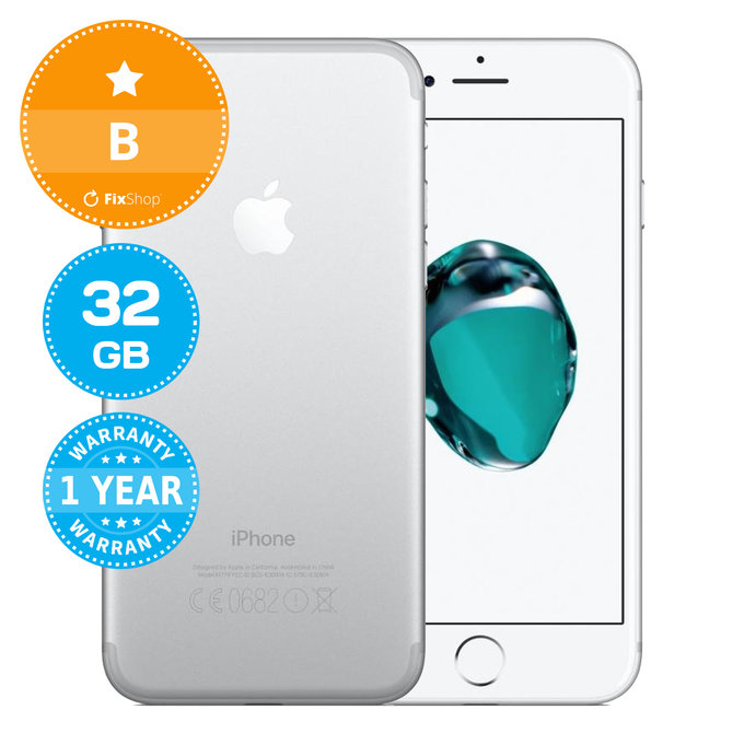 Apple iPhone 7 Silver 32GB B Reconditionné