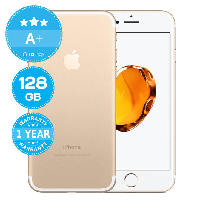 Apple iPhone 7 Gold 128GB A+ Reconditionné