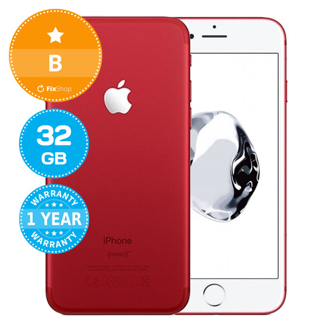 Apple iPhone 7 (PRODUCT)RED 32GB B Reconditionné