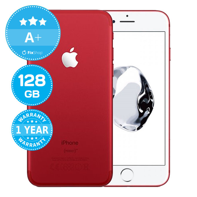 Apple iPhone 7 (PRODUCT)RED 128GB A+ Reconditionné