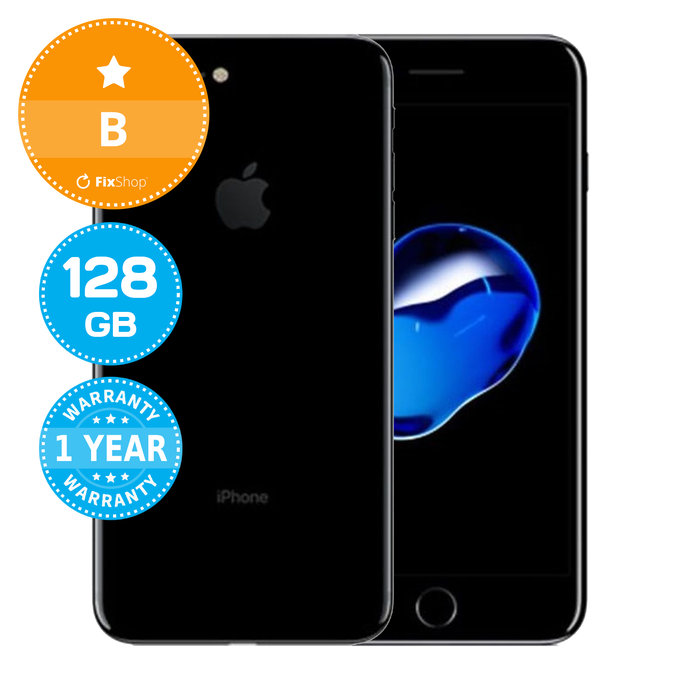 Apple iPhone 7 Plus Jet Black 128GB B Reconditionné