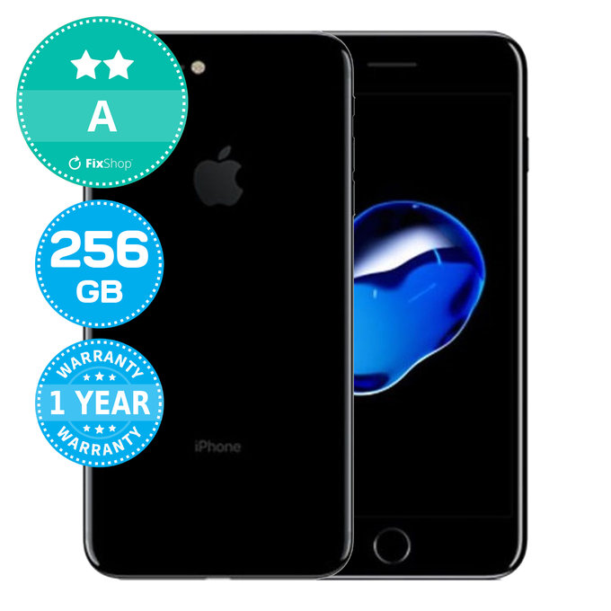 Apple iPhone 7 Plus Jet Black 256GB A Reconditionné