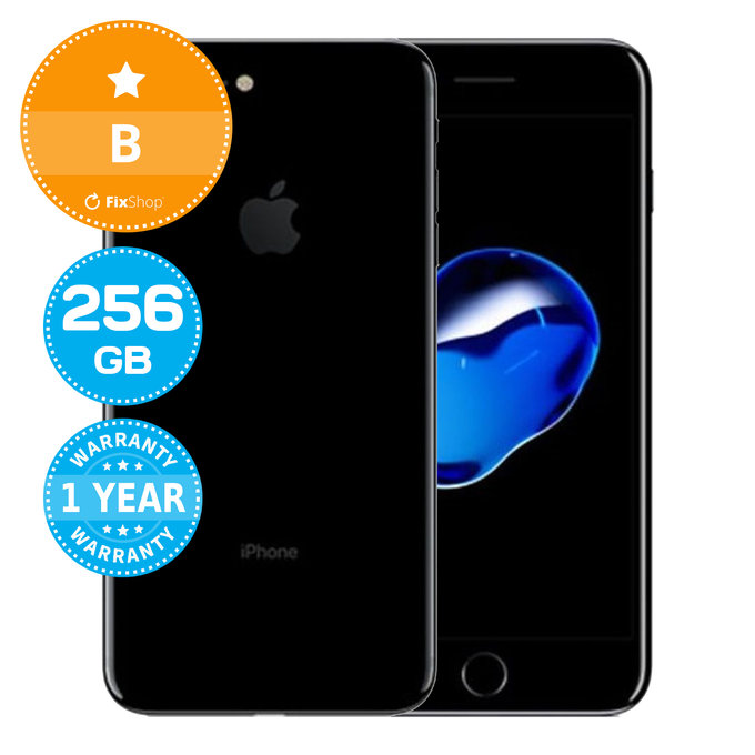 Apple iPhone 7 Plus Jet Black 256GB B Reconditionné