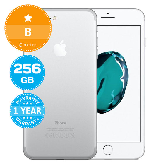 Apple iPhone 7 Plus Silver 256GB B Reconditionné