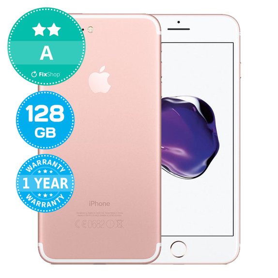 Apple iPhone 7 Plus Rose Gold 128GB A Reconditionné