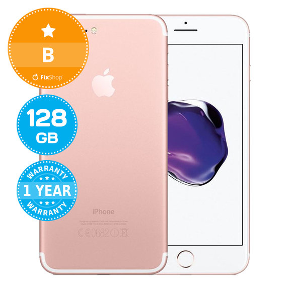 Apple iPhone 7 Plus Rose Gold 128GB B Reconditionné